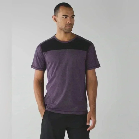 Lululemon Men’s The Driver Short Sleeve Shirt Size Small Medium - Picture 1 of 9